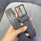 Abrasion tressée en cuir noire Tearproof de la ceinture ISO9001 de Brown des hommes anti