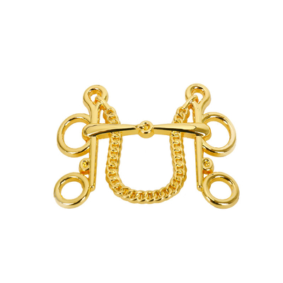Pièce de décoration de serrure de sac à main d'accessoires de serrure en métal d'or de mode