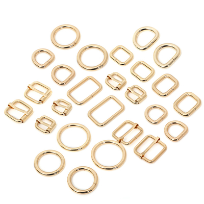 ODM universel d'or du matériel D Ring Fadeless Stainless Steel d'anneaux de sac à main