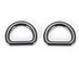 Nickelez la norme de clips D de ceinture d'accessoires d'anneaux de sac à main de couleur