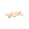 Cupidon coeur flèche forme sac à main serrure matériel sac à main serrure en métal décoratif