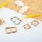 Boucle de ceinture de place d'or de sac à dos ISO9001 antiusure