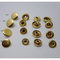 Le bouton résistant en métal de dureté de boutons-pression instantanés casse l'ODM d'or
